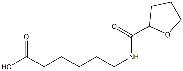 6-[(tetrahydrofuran-2-ylcarbonyl)amino]hexanoic acid Structure