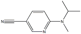 6-[isopropyl(methyl)amino]nicotinonitrile 구조식 이미지