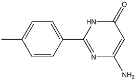 6-amino-2-(4-methylphenyl)-3,4-dihydropyrimidin-4-one 구조식 이미지