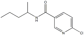 6-chloro-N-(pentan-2-yl)pyridine-3-carboxamide 구조식 이미지