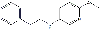 6-methoxy-N-(2-phenylethyl)pyridin-3-amine Structure