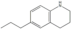 6-propyl-1,2,3,4-tetrahydroquinoline Structure