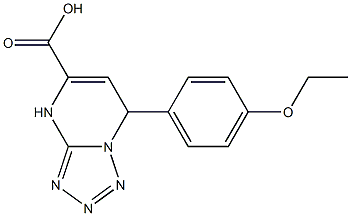 7-(4-ethoxyphenyl)-4,7-dihydrotetrazolo[1,5-a]pyrimidine-5-carboxylic acid Structure