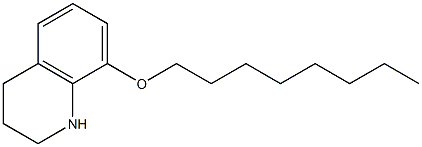 8-(octyloxy)-1,2,3,4-tetrahydroquinoline Structure