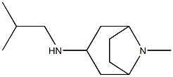 8-methyl-N-(2-methylpropyl)-8-azabicyclo[3.2.1]octan-3-amine Structure