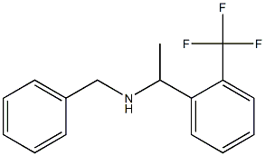 benzyl({1-[2-(trifluoromethyl)phenyl]ethyl})amine Structure