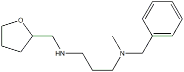 benzyl(methyl){3-[(oxolan-2-ylmethyl)amino]propyl}amine Structure