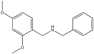 benzyl[(2,4-dimethoxyphenyl)methyl]amine 구조식 이미지