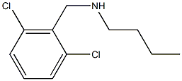 butyl[(2,6-dichlorophenyl)methyl]amine Structure