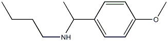 butyl[1-(4-methoxyphenyl)ethyl]amine Structure