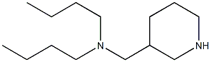 dibutyl(piperidin-3-ylmethyl)amine 구조식 이미지