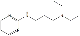 diethyl[3-(pyrimidin-2-ylamino)propyl]amine Structure