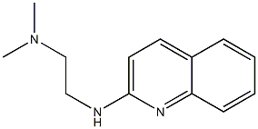 dimethyl[2-(quinolin-2-ylamino)ethyl]amine 구조식 이미지