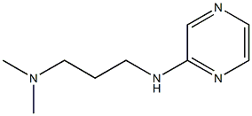 dimethyl[3-(pyrazin-2-ylamino)propyl]amine Structure