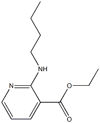 ethyl 2-(butylamino)pyridine-3-carboxylate Structure