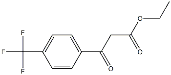 ethyl 3-oxo-3-[4-(trifluoromethyl)phenyl]propanoate Structure