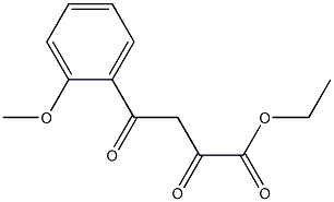 ethyl 4-(2-methoxyphenyl)-2,4-dioxobutanoate 구조식 이미지