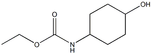 ethyl N-(4-hydroxycyclohexyl)carbamate 구조식 이미지