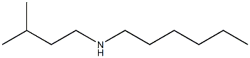 hexyl(3-methylbutyl)amine Structure