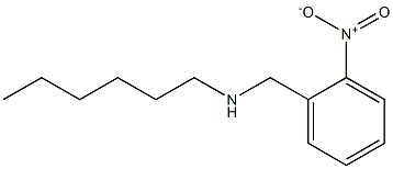 hexyl[(2-nitrophenyl)methyl]amine 구조식 이미지