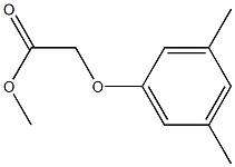 methyl 2-(3,5-dimethylphenoxy)acetate 구조식 이미지