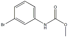 methyl N-(3-bromophenyl)carbamate 구조식 이미지