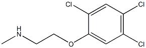 methyl[2-(2,4,5-trichlorophenoxy)ethyl]amine 구조식 이미지