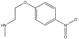 methyl[2-(4-nitrophenoxy)ethyl]amine Structure