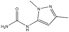 N-(1,3-dimethyl-1H-pyrazol-5-yl)urea Structure