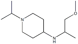 N-(1-methoxypropan-2-yl)-1-(propan-2-yl)piperidin-4-amine Structure