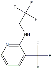 N-(2,2,2-trifluoroethyl)-3-(trifluoromethyl)pyridin-2-amine Structure