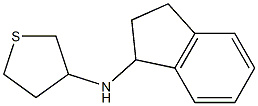 N-(2,3-dihydro-1H-inden-1-yl)thiolan-3-amine 구조식 이미지