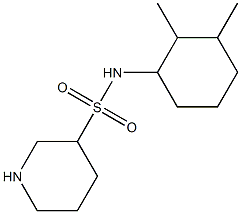 N-(2,3-dimethylcyclohexyl)piperidine-3-sulfonamide Structure