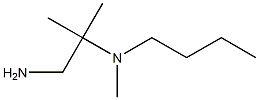 N-(2-amino-1,1-dimethylethyl)-N-butyl-N-methylamine Structure