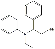 N-(2-amino-1-phenylethyl)-N-ethylaniline 구조식 이미지