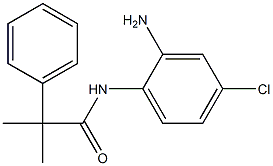 N-(2-amino-4-chlorophenyl)-2-methyl-2-phenylpropanamide Structure