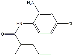 N-(2-amino-4-chlorophenyl)-2-methylpentanamide 구조식 이미지
