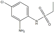 N-(2-amino-4-chlorophenyl)ethanesulfonamide Structure