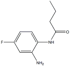 N-(2-amino-4-fluorophenyl)butanamide 구조식 이미지