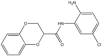 N-(2-amino-5-chlorophenyl)-2,3-dihydro-1,4-benzodioxine-2-carboxamide Structure