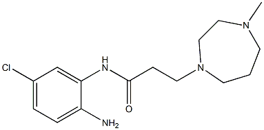 N-(2-amino-5-chlorophenyl)-3-(4-methyl-1,4-diazepan-1-yl)propanamide Structure