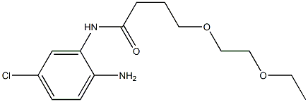 N-(2-amino-5-chlorophenyl)-4-(2-ethoxyethoxy)butanamide Structure