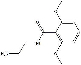 N-(2-aminoethyl)-2,6-dimethoxybenzamide Structure