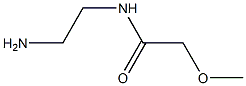 N-(2-aminoethyl)-2-methoxyacetamide 구조식 이미지