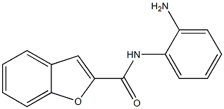 N-(2-aminophenyl)-1-benzofuran-2-carboxamide 구조식 이미지