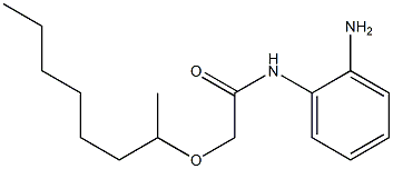 N-(2-aminophenyl)-2-(octan-2-yloxy)acetamide Structure