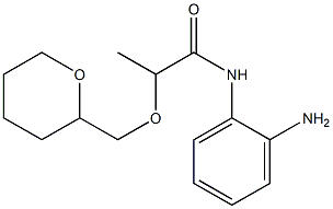 N-(2-aminophenyl)-2-(oxan-2-ylmethoxy)propanamide 구조식 이미지
