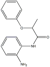 N-(2-aminophenyl)-2-phenoxypropanamide Structure