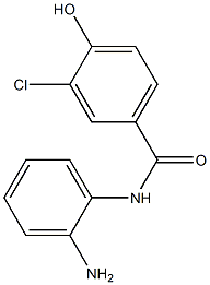 N-(2-aminophenyl)-3-chloro-4-hydroxybenzamide Structure