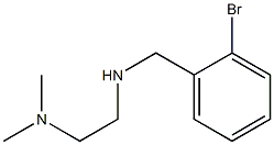 N'-(2-bromobenzyl)-N,N-dimethylethane-1,2-diamine 구조식 이미지